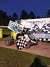 Fireworks on and off track at Eagle River Speedway