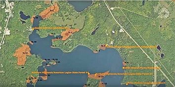 Lake Tomahawk topic of study to assess shoreland conditions and identify critical shoreland and aquatic habitat