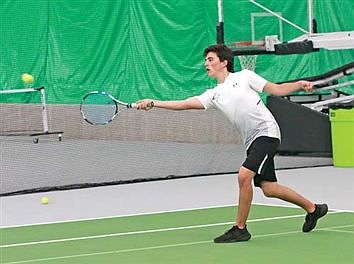 Lakeland boys’ tennis plays competitively at Hodag Dome