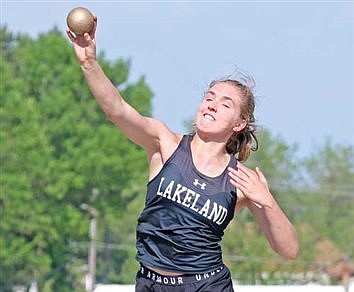 Lakeland track and field teams win number of individual GNC titles