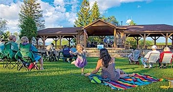 Celebration Brass Quintet at Torpy Park on July 1