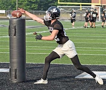 Lakeland football hits field for contact days