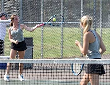 T-Birds soundly defeat Assumption in first tennis match