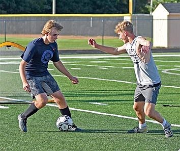T-Bird boys’ soccer focuses on dribbling, passing at first practice