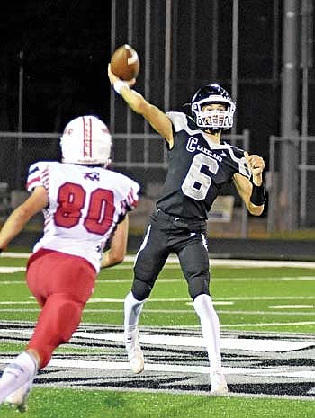 Medford runs by Lakeland football in second half