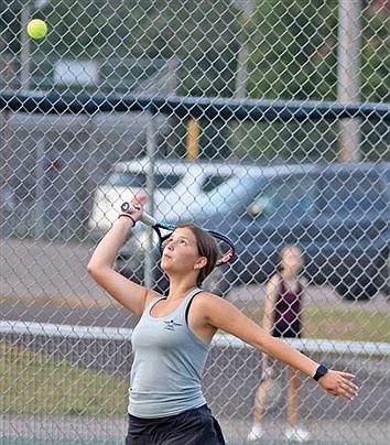 LUHS girls’ tennis wins home finale