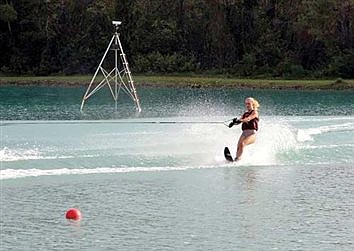 Lakeland alum Anna Thompson competes in waterski Nationals