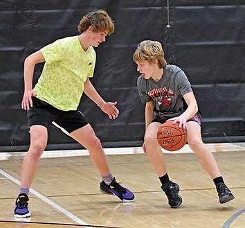 Defense and conditioning highlight day one for LUHS boys’ hoops