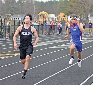 Lakeland track teams finish third in Tomahawk