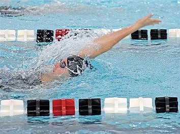 LUHS girls’ swim wraps up dual meet season at home
