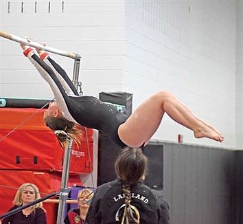 LUHS gymnastics shows off new skills in season opener