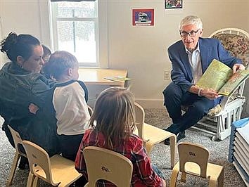 Evers visits Northwoods to highlight child care initiatives