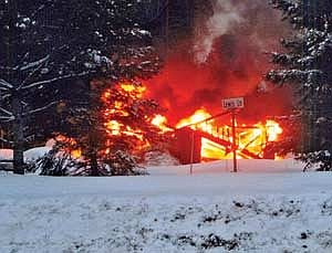 Garage fire Saturday in Arbor Vitae