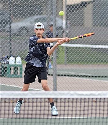 Lakeland boys’ tennis loses season series vs. Ashland
