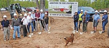 Lac du Flambeau holds groundbreaking for new fire station