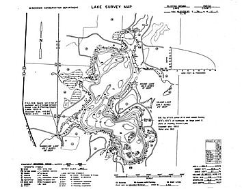 Understanding a lake map can be the key to fishing success