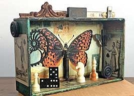 ‘Cigar Box Assemblage’ class at LOLA on March 25