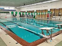 The School District of Rhinelander is offering free use times for the Heck Family Community Pool (pictured) and the Aspirus Community Fitness Center — both located inside Rhinelander High School — to community members during the 2023-24 school year. (Submitted photo)