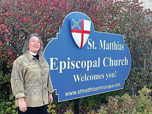 Reverend Deborah Woolsey. (Photo by Trevor Greene/Lakeland Times)