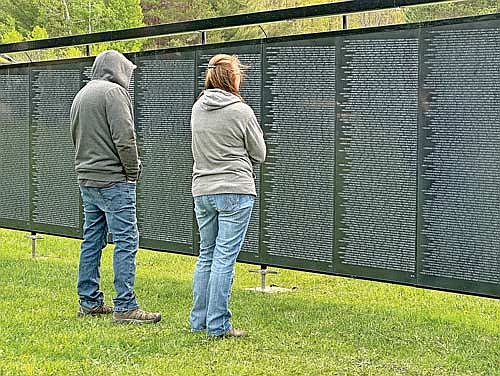 The Wall That Heals exhibit, which was on display at Nicolet College in May, was one of many charitable projects supported by the Rhinelander Community Foundation in 2023. (River News file photo)