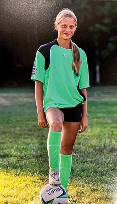 Malin Awker will play soccer for the Olympic Development Program, MC United Soccer Club and for the GLAYSO in 2024. (Contributed photograph)