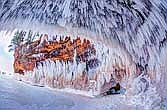 Celebrate Wisconsin's natural resources and showcase your art with the Great Waters Photo Contest and Writing Project. Photo Credit: "Jaws Of Ice" by Steve Bensing. (Contributed photograph)