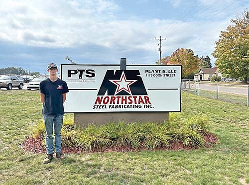 Rhinelander High School junior Shawn Denis follows in his family’s footsteps as a fourth-generation steel worker for Northstar Steel of Rhinelander. (Submitted photo)