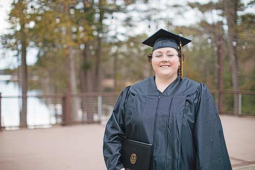 Kayla Fraley, student speaker at the 2024 Nicolet College Commencement Ceremony, delivered an inspiring address to her fellow graduates, reflecting on the significance of this milestone. (Submitted photo)