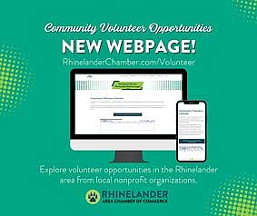 A new centralized community volunteer page on the chamber website highlights the volunteer needs of local nonprofit organizations. (Submitted photo)