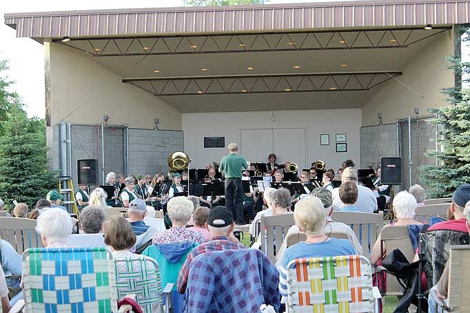 Concerts will be held at the RiverWalk on Wednesday evenings throughout the summer months. (River News file photo)