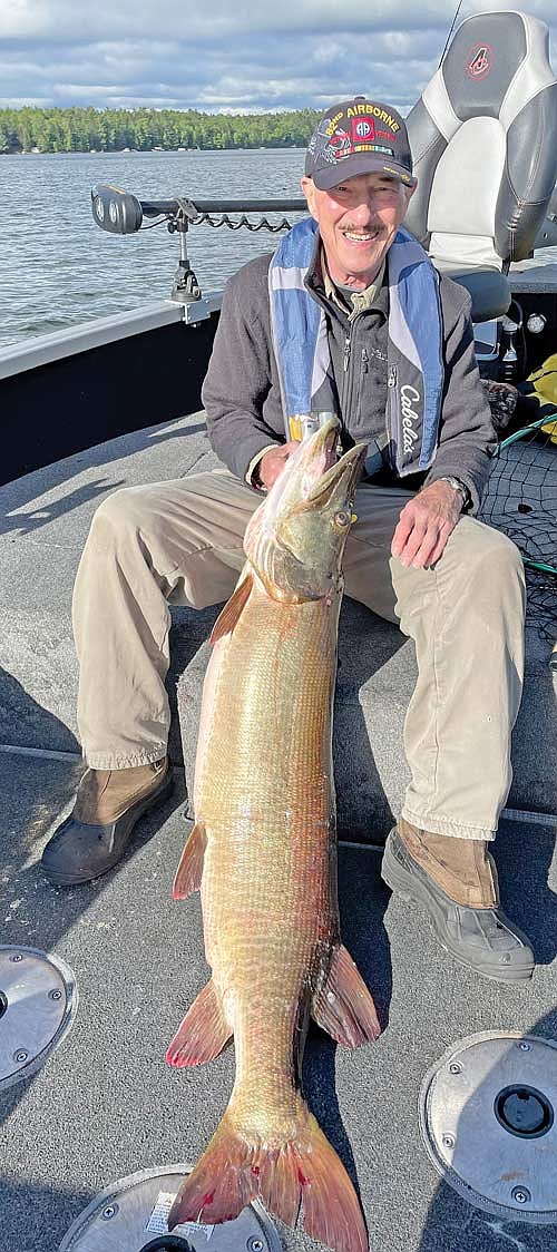 Bob Diedrich landed this 51-inch musky on an area “early morning lake” last week. (Contributed photograph)