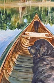 “One fine day” is one of Melinda Schnell’s many pieces of watercolor artwork. (Contributed photograph)