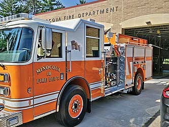 Rather than purchasing a brand new fire truck, Minocqua Fire and Rescue refurbished a 2004 Pierce Contender Series Chassis Class A Pumper. The project saved the town over $650,000 and extended the life of the truck by an estimated 10-15 years. (Contributed photograph)