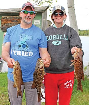 My friend Todd Bartishofski was fishing tournaments with his Dad, Tony, when I first met him, but he now fishes with his daughter Zoe. (Photo by Beckie Gaskill/Lakeland Times)