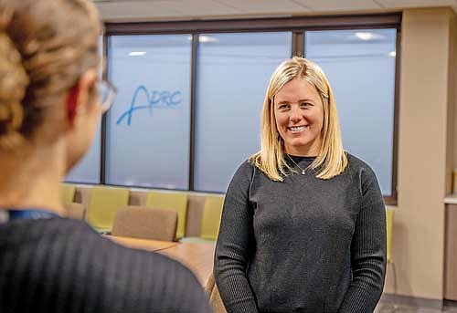 Jennifer Clark, community health educator with the Aging and Disability Resource Center of Central Wisconsin offers advice on how to prevent slip and fall injuries during the winter months. (Submitted photo)