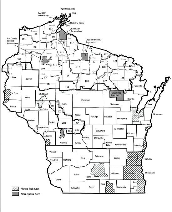 When the discussion of revising Deer Management Units (DMUs) first began a couple of months ago, the boundaries on the map looked like they do on this map. After receiving stakeholder input and revisiting those lines, some changes were made. (Contributed image)