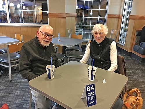 Walter and Donna Gager’s donation to the Rhinelander District Library’s capital campaign will allow for the replacement of an elevator that is more than 40 years old. (Submitted photo)