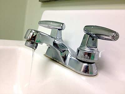 The City of Rhinelander has issued a “water let run” order for customers who reside in certain areas of the city. (Photo by Jeremy Mayo/River News)