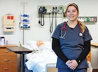 Makayla Mahler is a Nicolet College nursing student and foundation scholarship recipient. Students planning to attend Nicolet during the 2025-26 academic year are encouraged to apply for scholarships online during the month of February by visiting nicoletcollege.edu/foundation. (Submitted photo)