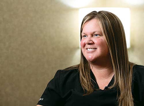 Kristie Falk, an Emergency Department Nurse at Aspirus Langlade Hospital, reflects on her Be the Match experience in honor of National Donor Day, which was observed Feb. 14. (Submitted photo)