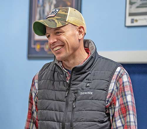 Washington County executive Josh Schoemann, a Republican and the first to declare his bid for governor in 2026, visited Eagle River, Rhinelander and Minocqua on Thursday, June 12. (Contributed photograph)