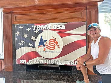 Lori Manion is competing for the Team USA Senior C Division at the 17th International Dragon Boat Federation (IDBF) World Dragon Boat Racing Championships in Brandenburg an der Havel, Germany. (Contributed photograph)