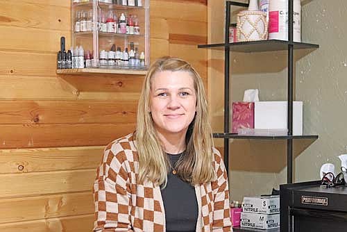 Kelsey Hinterleitner provides the hyper-realistic nipple and areola tattoos to mastectomy patients year-round at no cost. She is dedicating all Saturdays at Carabelli’s Beauty in Minocqua this October entirely to nipple tattoo work. (Photo by Michael Strasburg/Lakeland Times)