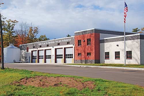 The new Lac du Flambeau fire station on State Highway 47 near Raven Lake. (Photo by Brian Jopek/Lakeland Times)