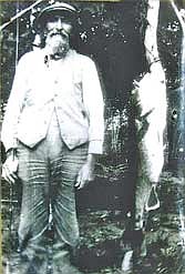 A picture of a walleye a man caught belonging to Art Long’s grandparents, who once owned “Long’s Cottages” on Plum Lake in Sayner. Long said he was told by a fisherman the walleye was caught in the 1920s or 1930s, was 40-inches long and weighed 20 pounds. (Contributed photograph)