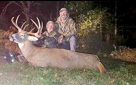 Dylan Kolzow, 15, of Woodruff, harvested this dandy Wood County buck Oct. 10. (Contributed photograph)