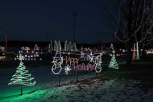 Lights of the Northwoods begins Monday, Dec. 1 at Hodag Park in Rhinelander. (River News file photo)