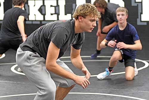 Nolan Johnson, a junior, made it all the way to the sectional meet last season. (Photo by Brett LaBore/Lakeland Times)