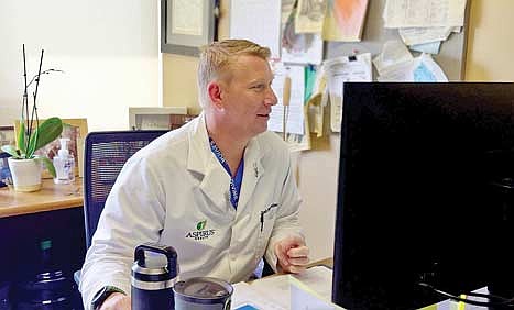 Dr. Joshua Pogorelec, a general surgeon with Aspirus Health. (Contributed photograph)