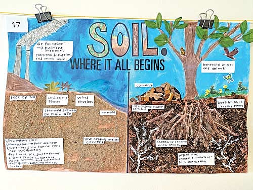 Delaney Darton of Eagle River received first place for her entry in the 4-6 grade division. (Contributed photograph)